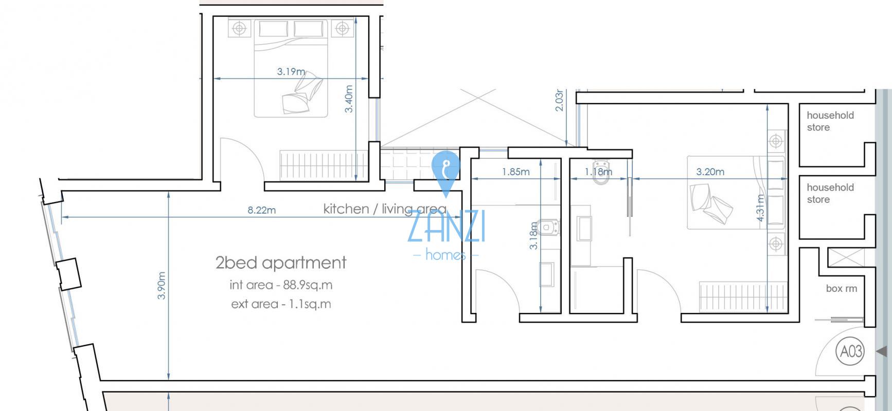 Apartment in Gozo - Qala - REF 35035