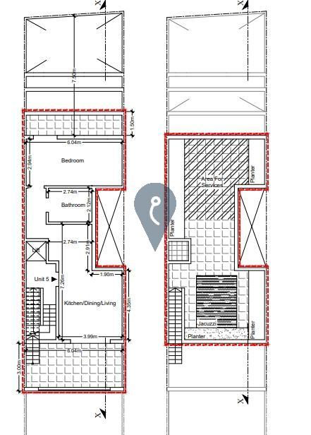 Penthouses in Marsaskala - REF 76726