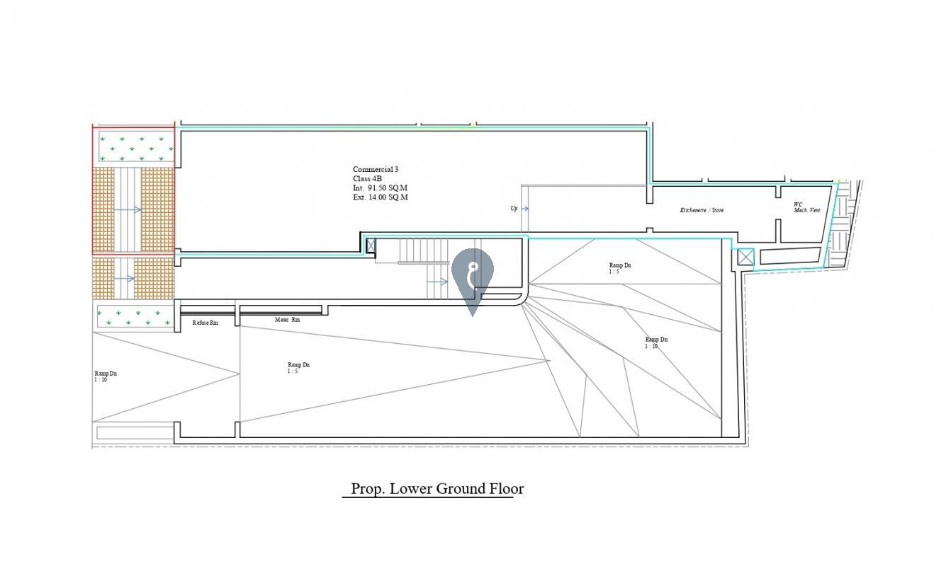 Retail / Shops / Clinics in Mosta - REF 78694